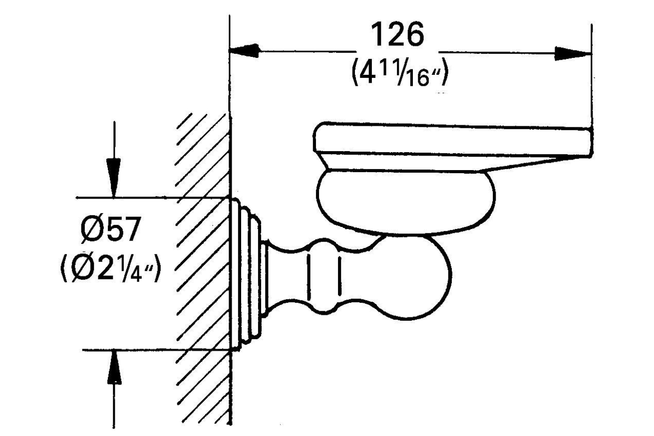 Держатель для мыльницы GROHE Sinfonia, хром (40045000)
