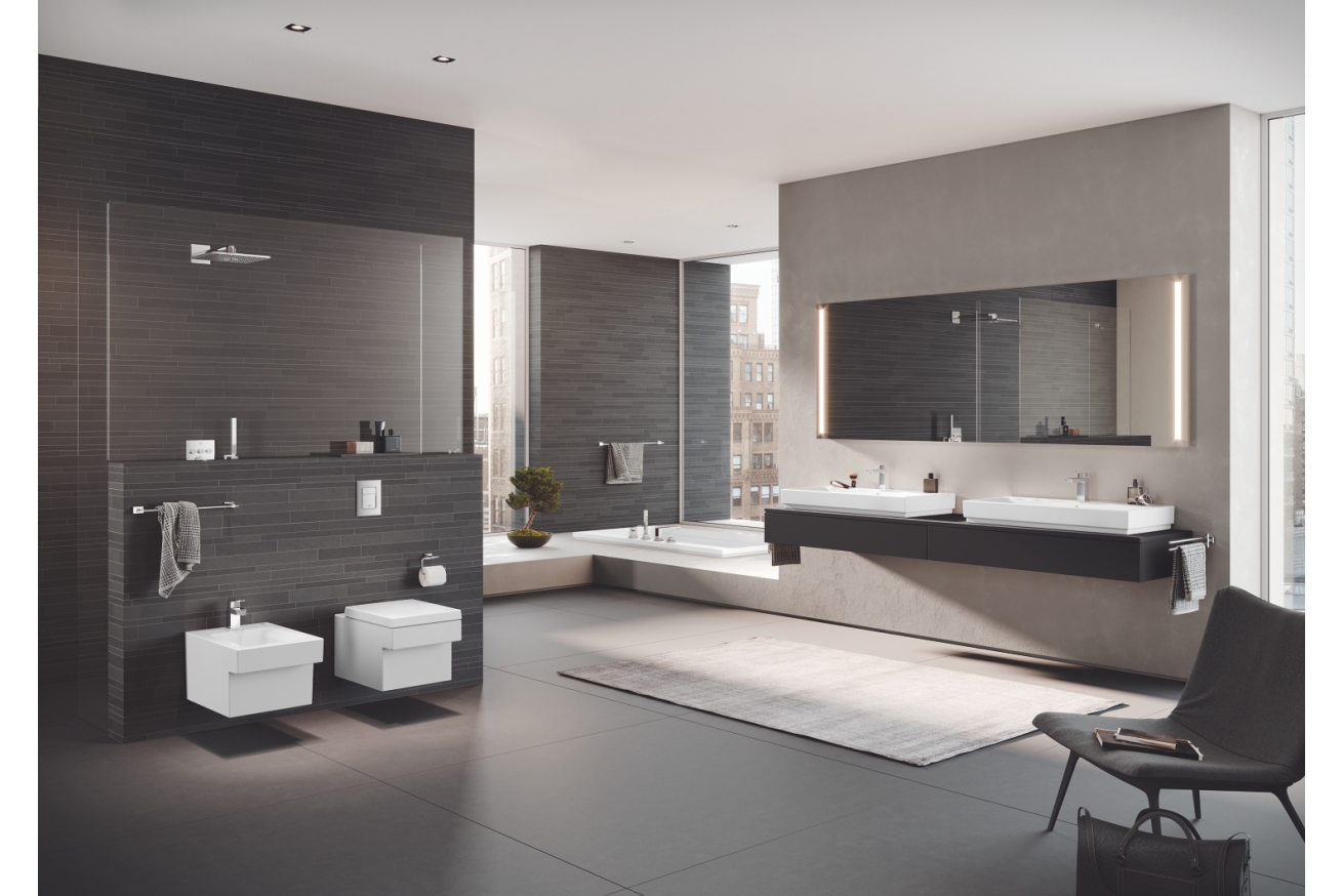 Держатель для полотенца GROHE Essentials Cube, хром (40624001)