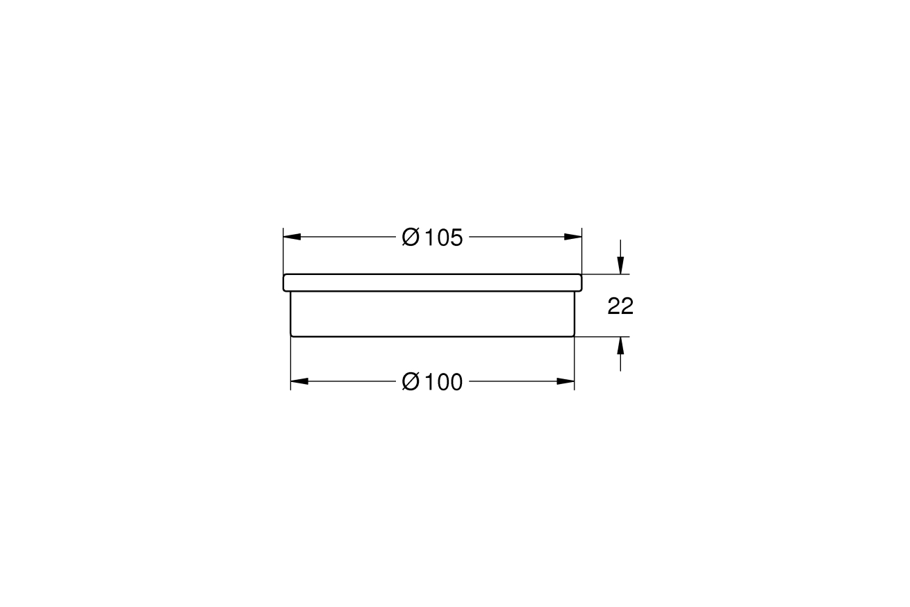 Мыльница GROHE Atrio New (40256003)