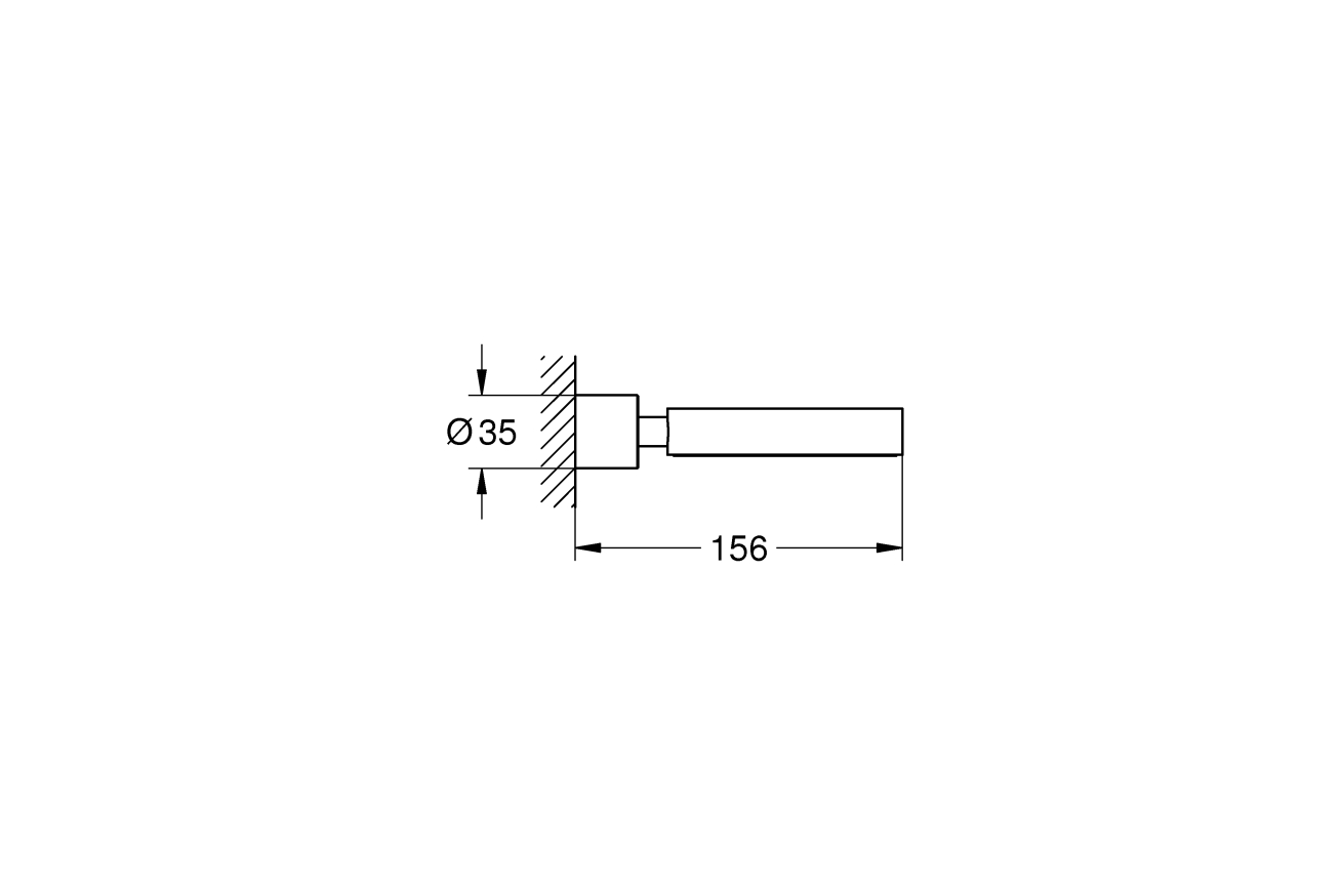 Держатель для мыльницы GROHE Atrio New, темный графит матовый (40305AL3)