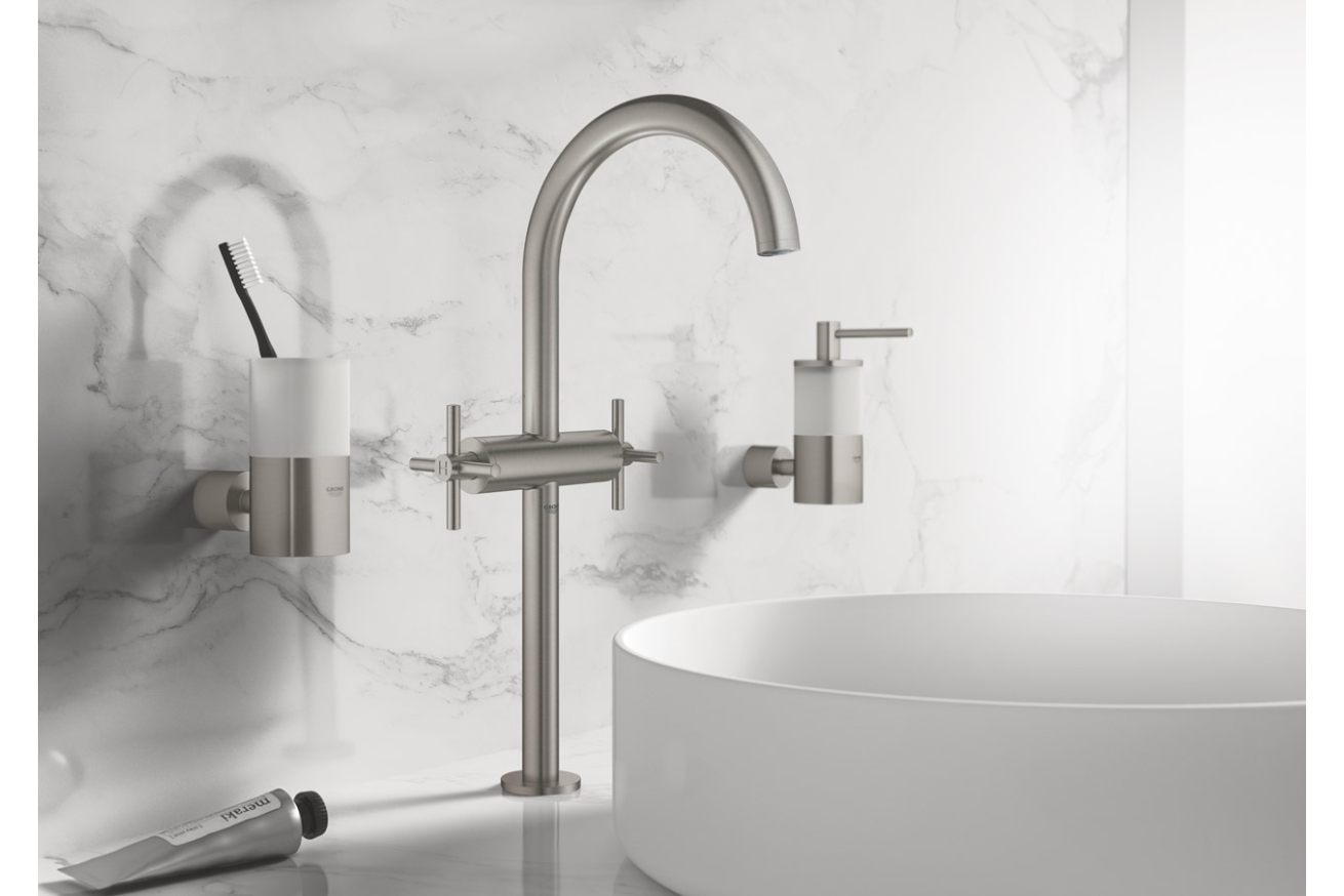 Дозатор жидкого мыла GROHE Atrio New, суперсталь (40306DC3)
