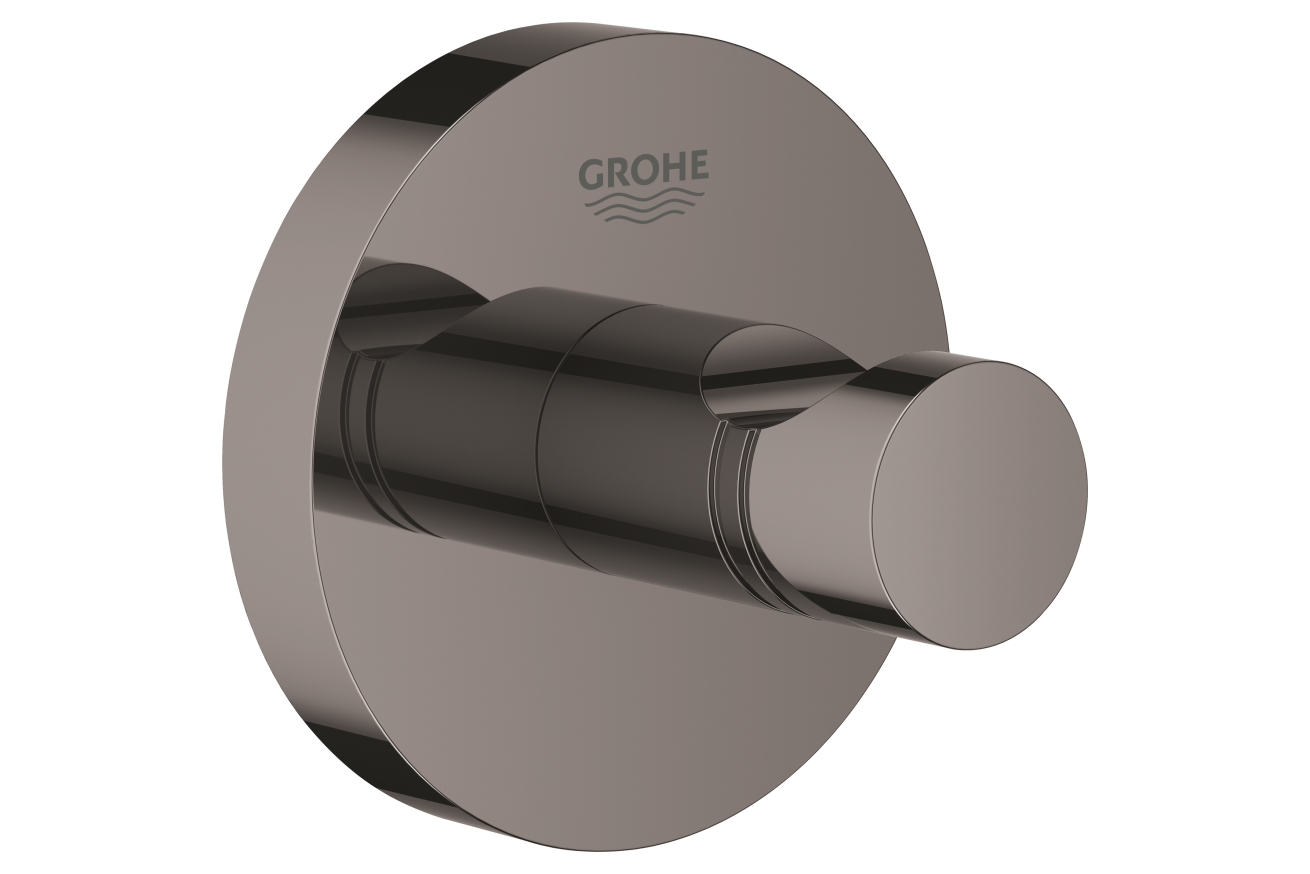 Крючок для халата GROHE Essentials, тёмный графит глянец (40364A01)