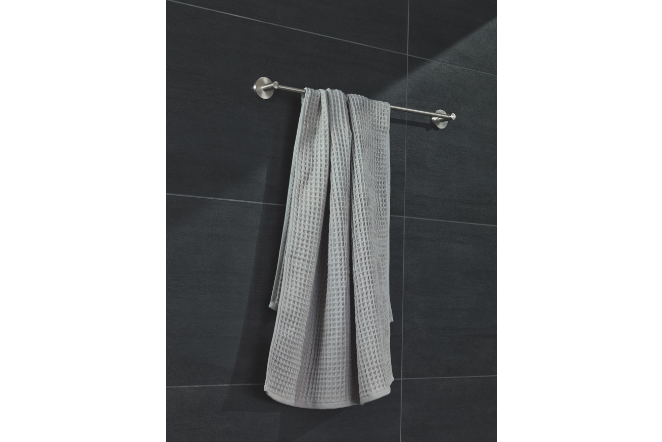 Держатель для банного полотенца GROHE Essentials, 600 мм, суперсталь (40366DC1)