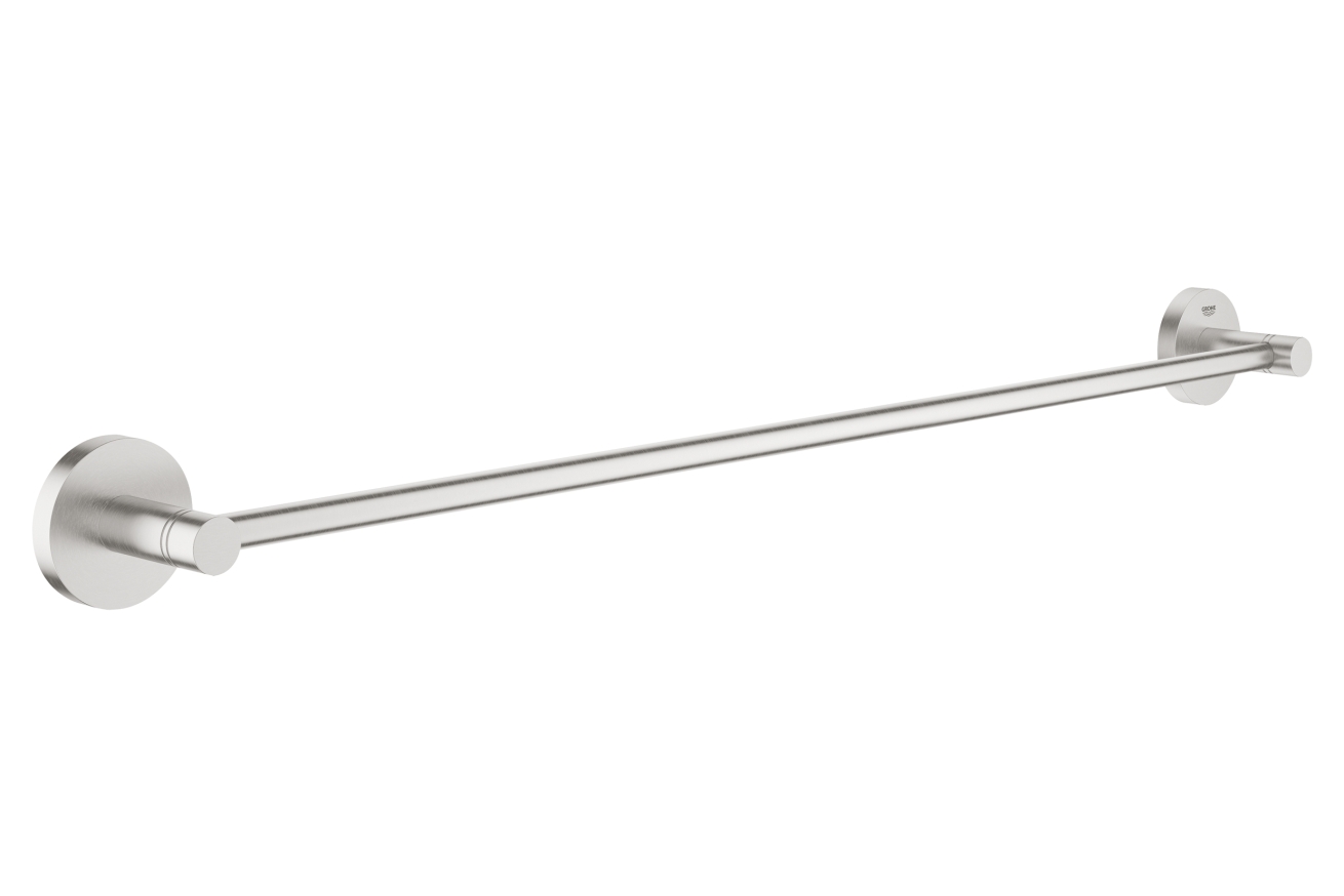Держатель для банного полотенца GROHE Essentials, 600 мм, суперсталь (40366DC1)