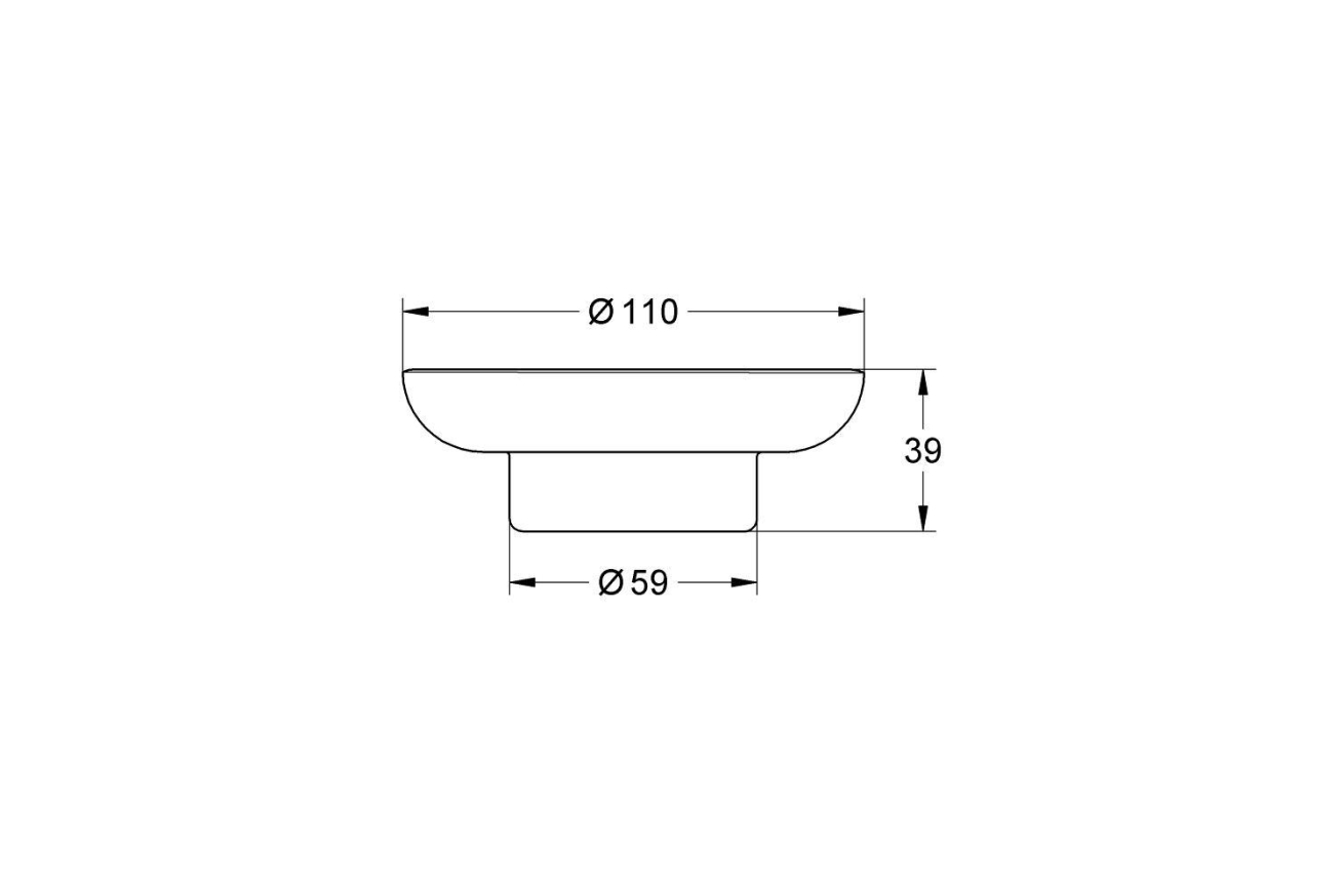 Мыльница GROHE Essentials (40368001)