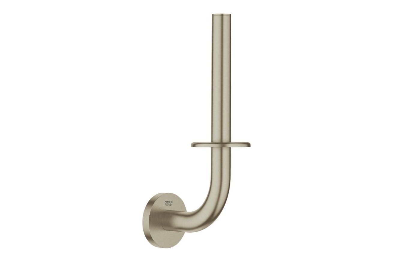 Держатель запасного рулона бумаги GROHE Essentials, никель матовый (40385EN1)