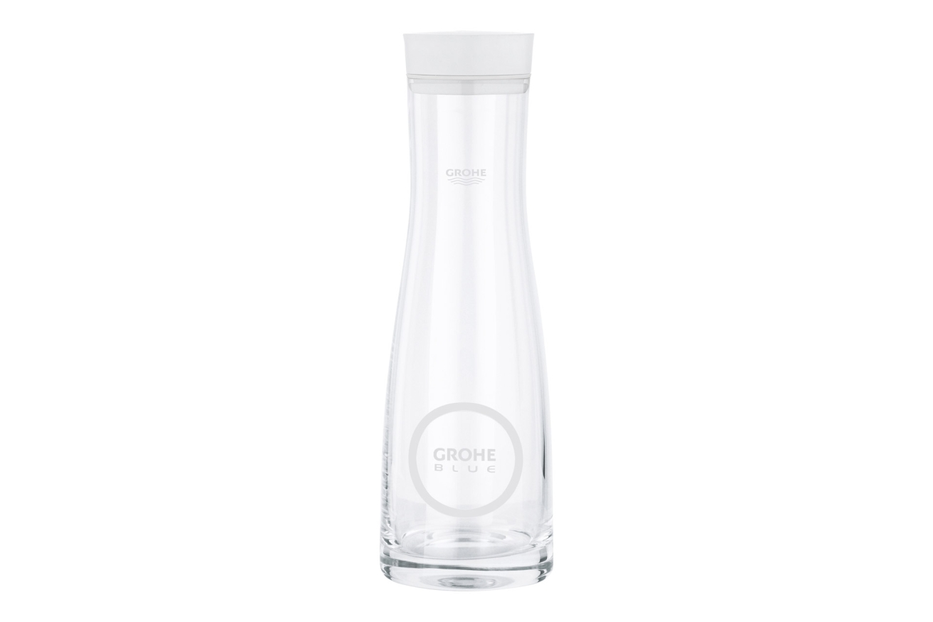 Стеклянный графин GROHE Blue с крышкой (40405001)