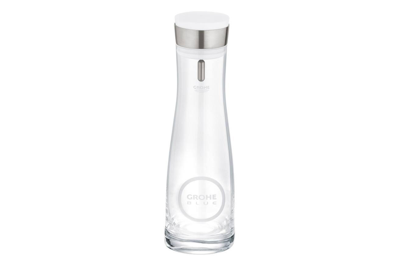 Стеклянный графин GROHE Blue с крышкой (40405001)