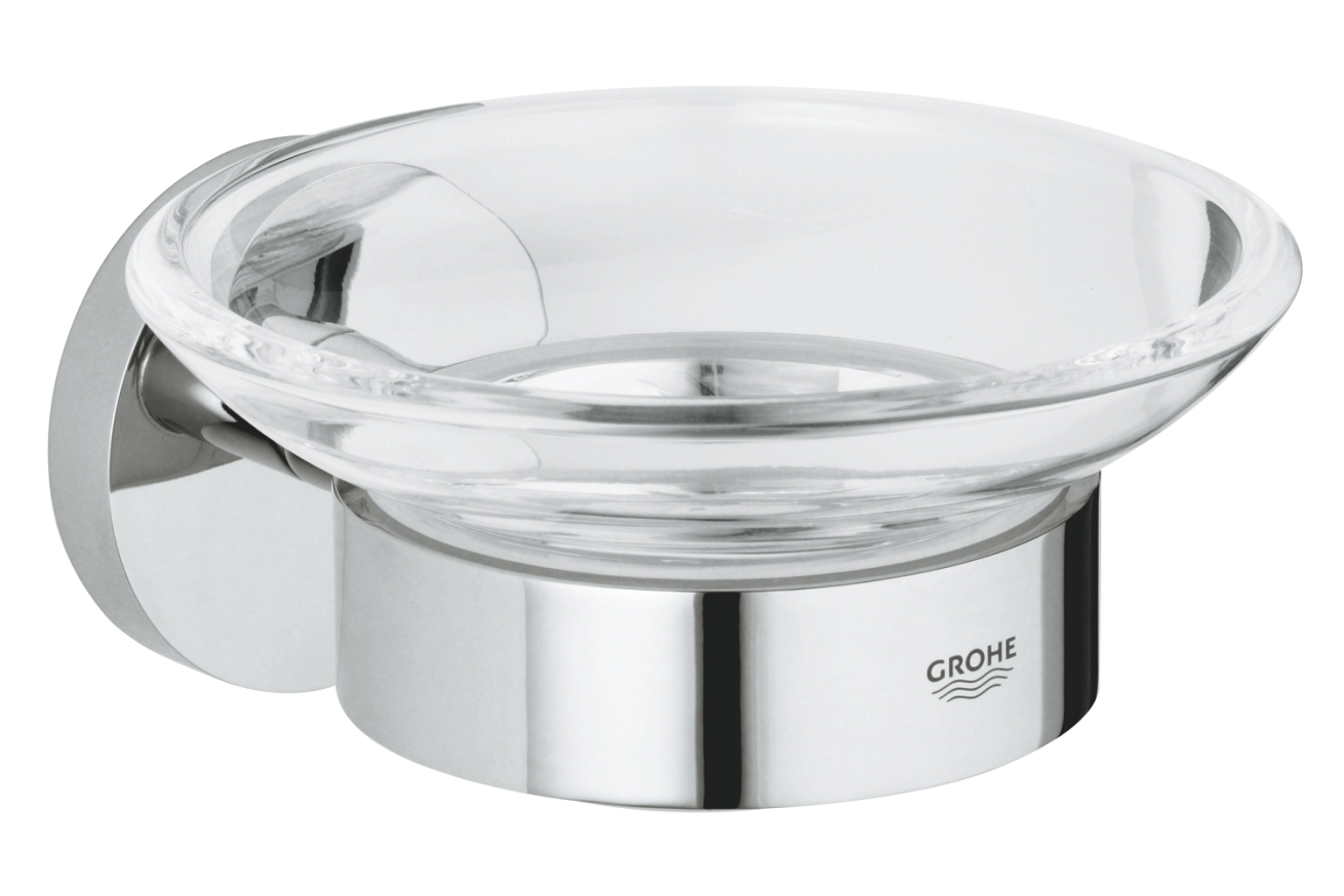 Мыльница с держателем, GROHE Essentials, хром, (40444001)