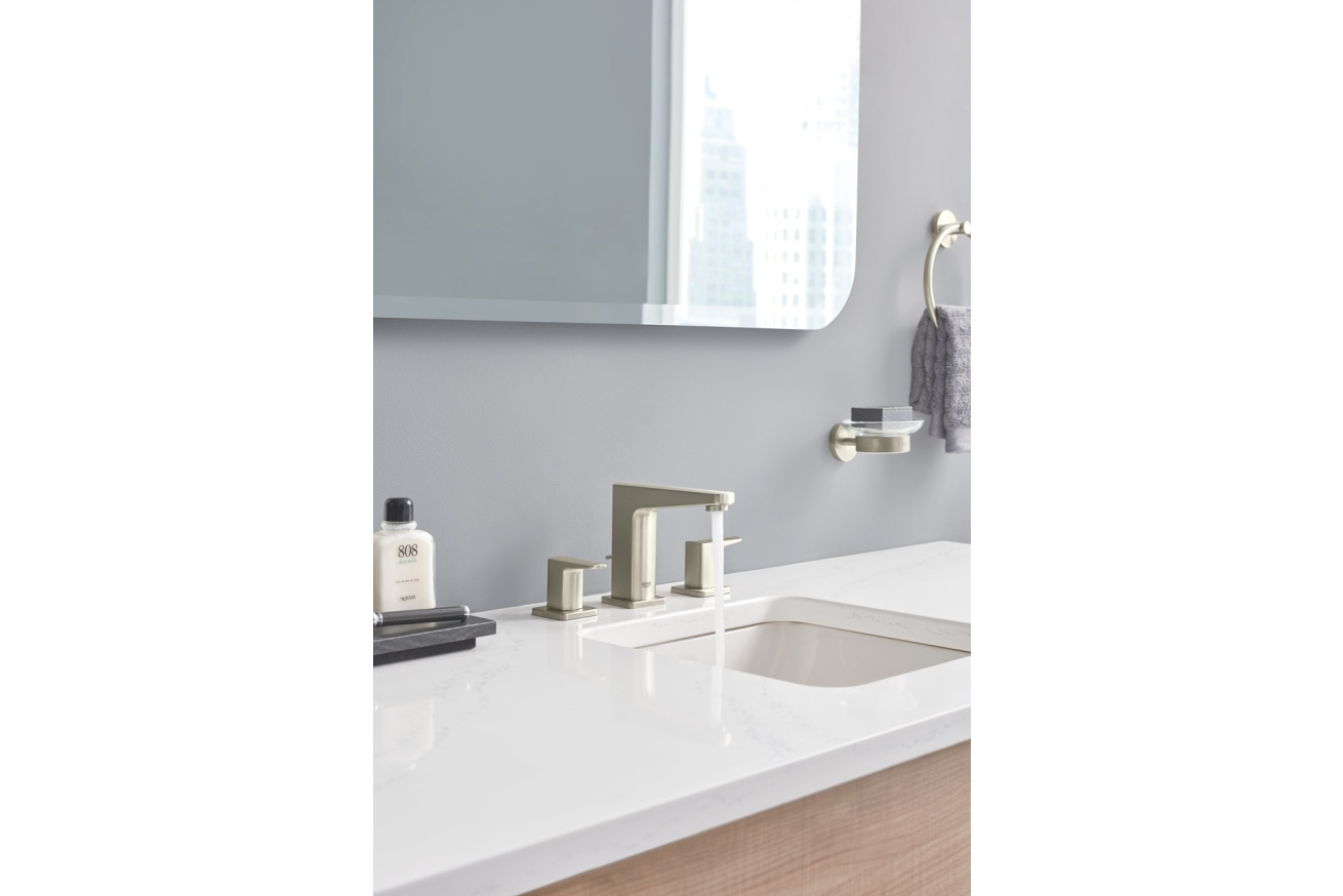 Мыльница с держателем GROHE Essentials, никель матовый (40444EN1)