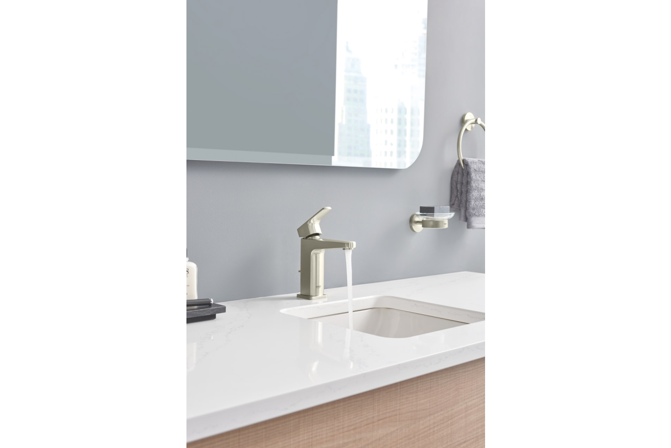 Мыльница с держателем GROHE Essentials, никель матовый (40444EN1)