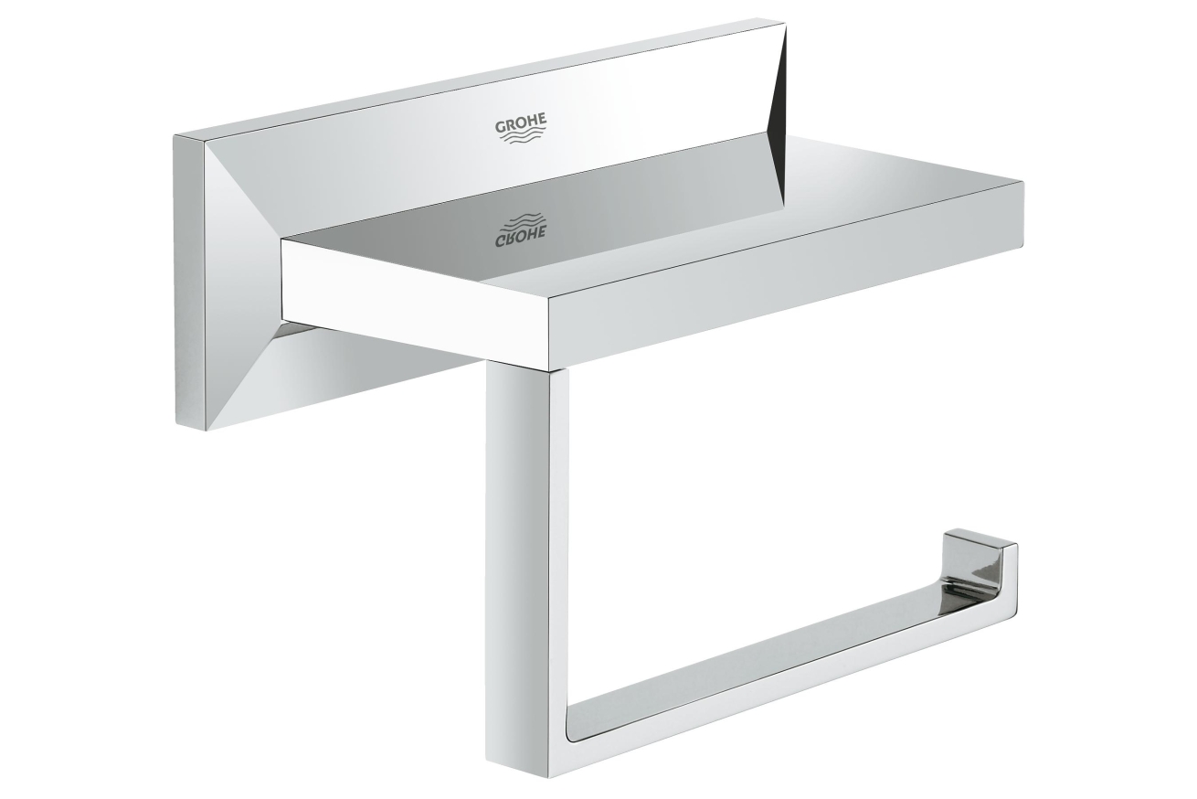 Держатель для туалетной бумаги GROHE Allure Brilliant без крышки, хром (40499000)