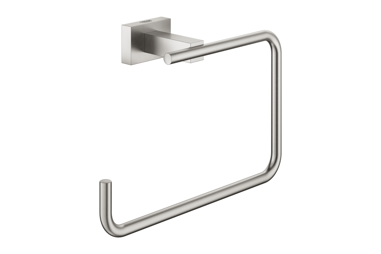 Кольцо для полотенца GROHE Essentials Cube, суперсталь (40510DC1)