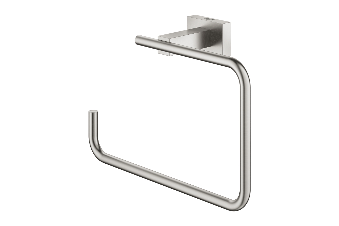 Кольцо для полотенца GROHE Essentials Cube, суперсталь (40510DC1)