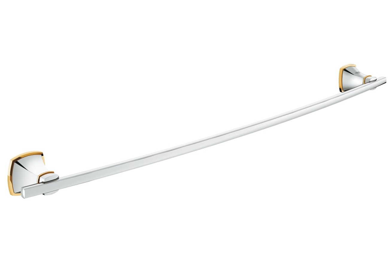 Держатель для полотенца GROHE Grandera, 600 мм, хром/золото (40629IG0)
