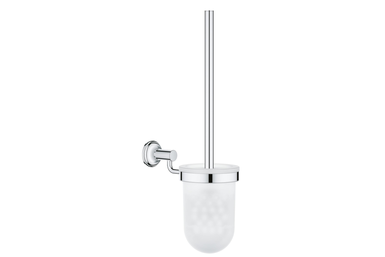 Туалетный ёршик GROHE Essentials Authentic, хром/белый (40658001)