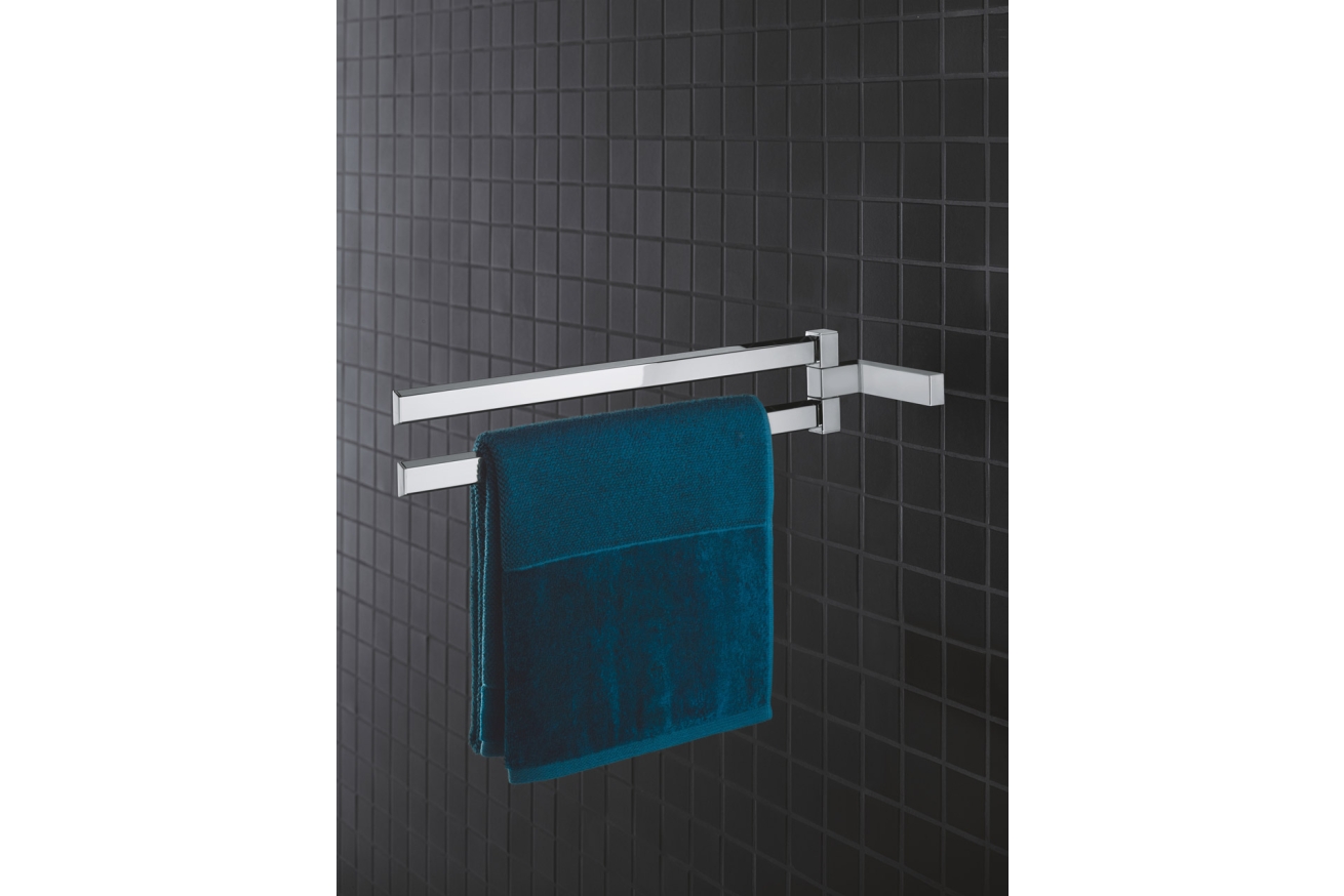 Держатель для полотенца GROHE Selection Cube, двойной, хром (40768000)