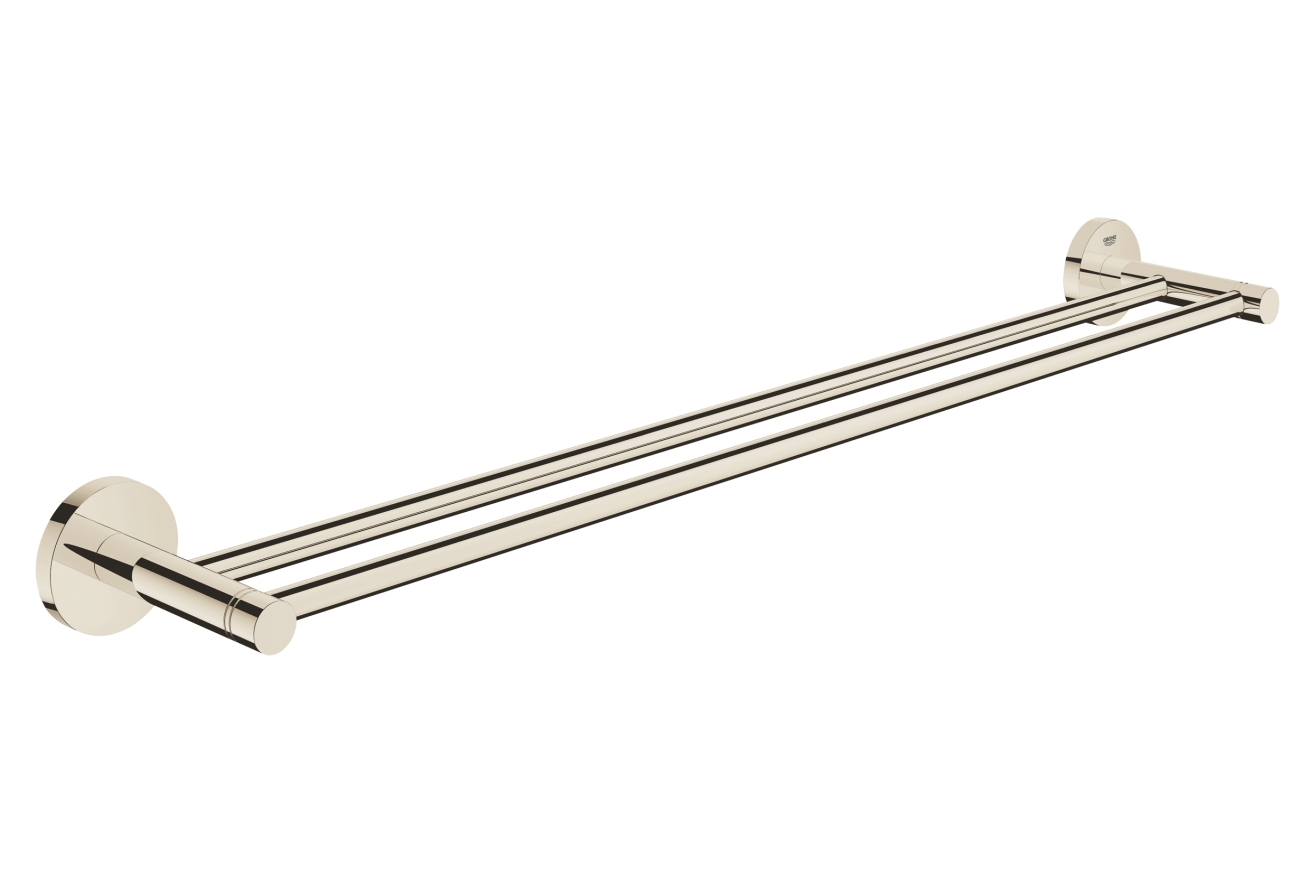 Двойной держатель для полотенца GROHE Essentials, никель глянец (40802BE1)