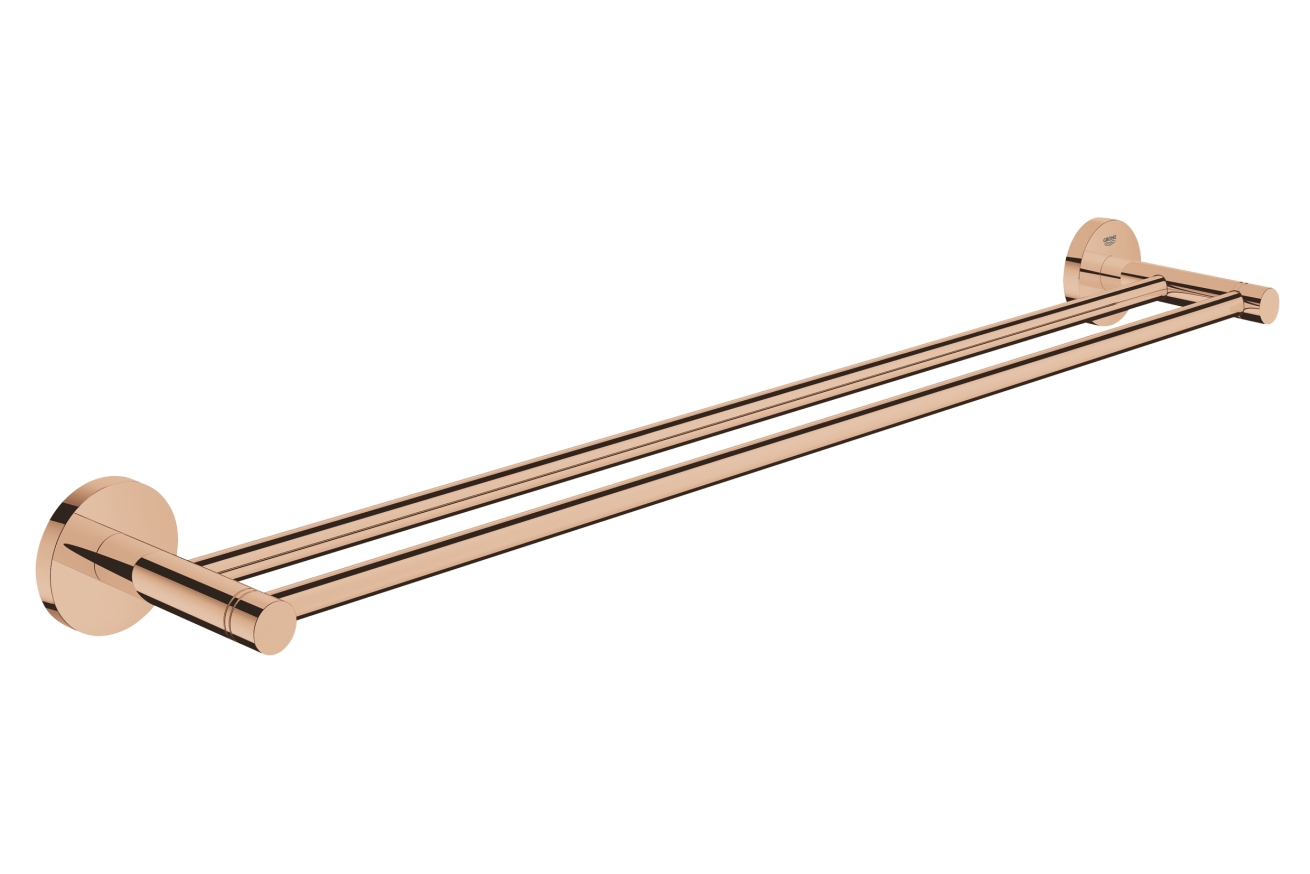 Двойной держатель для полотенца GROHE Essentials, тёплый закат глянец (40802DA1)