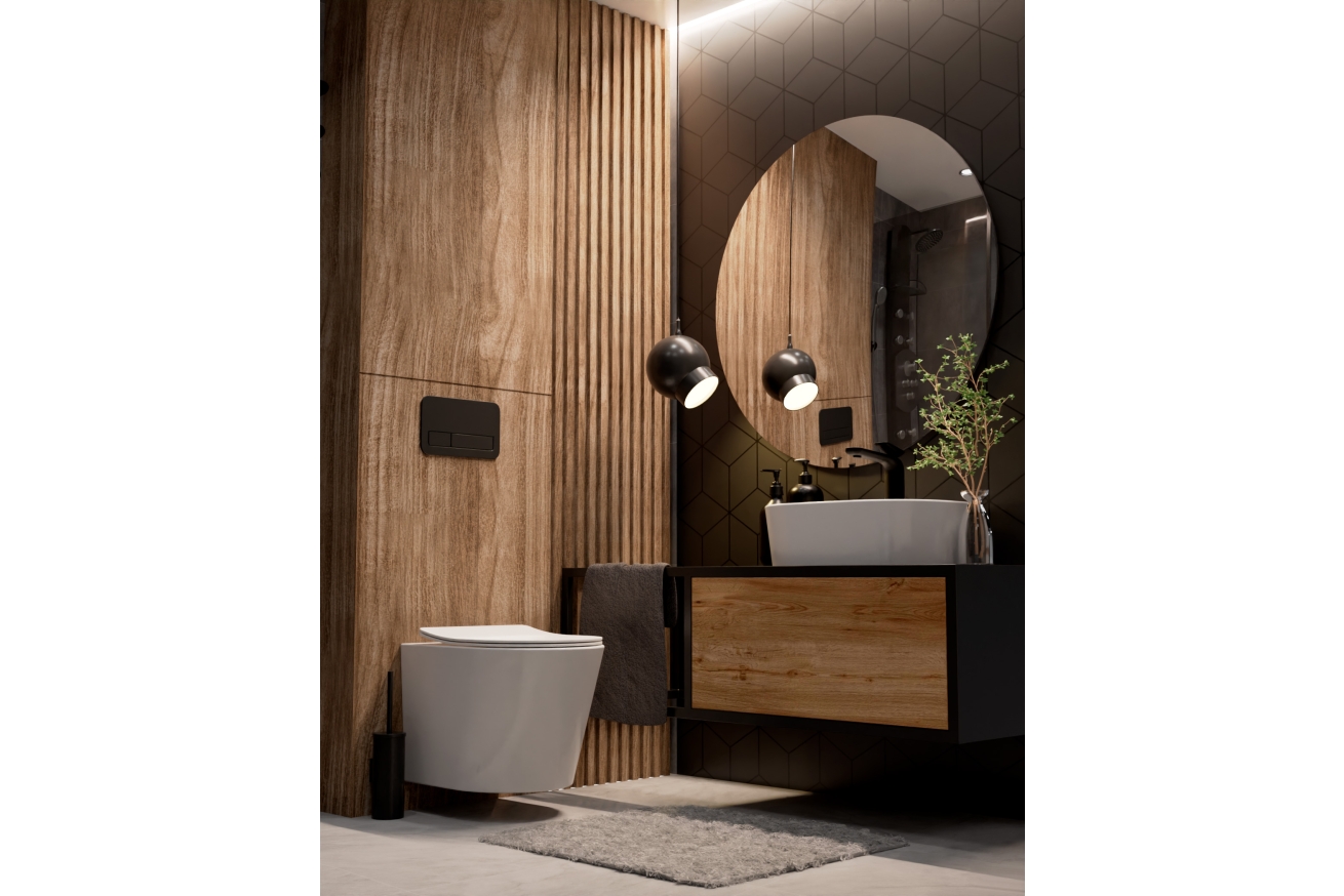 Комплект инсталляции GROHE NW0145/S с унитазом AQUAme AQM2001 и сиденьем с микролифтом (NW0181)