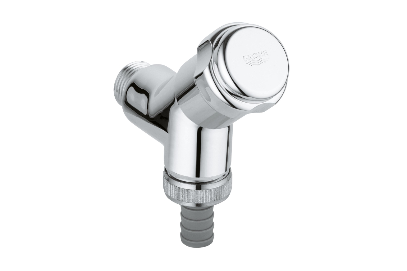 Подсоединительный вентиль 1/2″ GROHE, хром (41010000)
