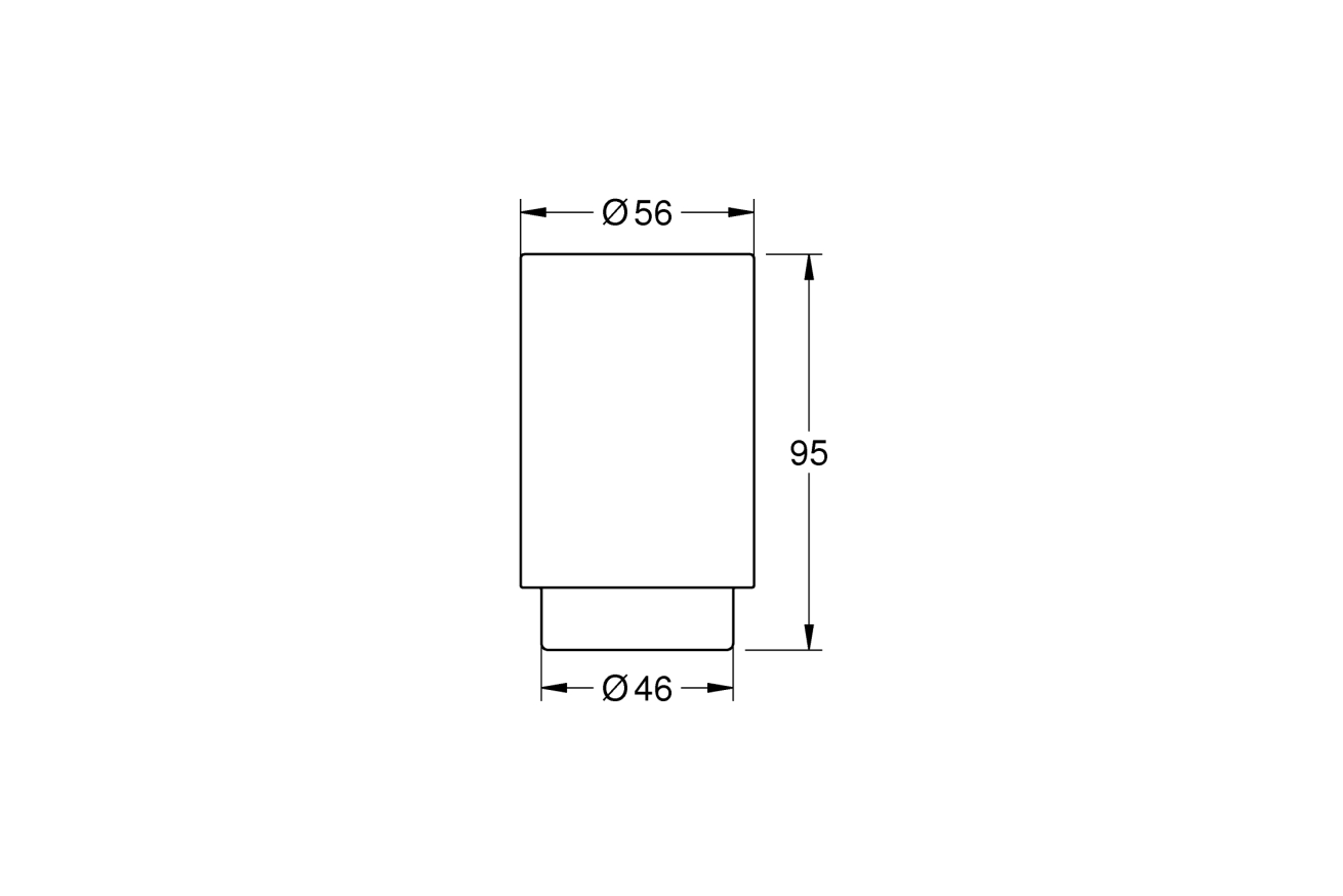 Стакан GROHE Selection, прозрачный белый (41029000)