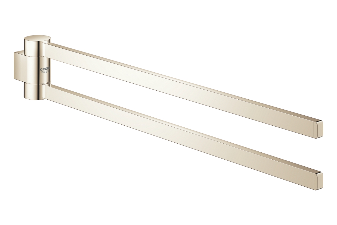 Держатель для полотенца GROHE Selection, двойной, поворотный, никель глянец (41063BE0)