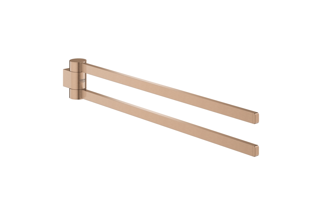 Держатель для полотенца GROHE Selection, двойной, поворотный, теплый закат матовый (41063DL0)