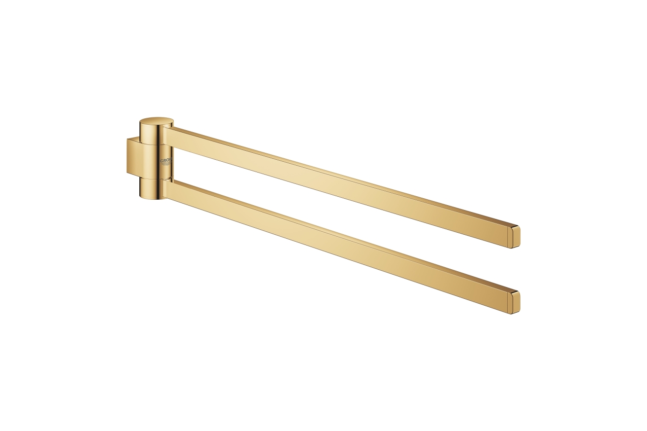 Держатель для полотенца GROHE Selection, двойной, поворотный, холодный рассвет глянец (41063GL0)