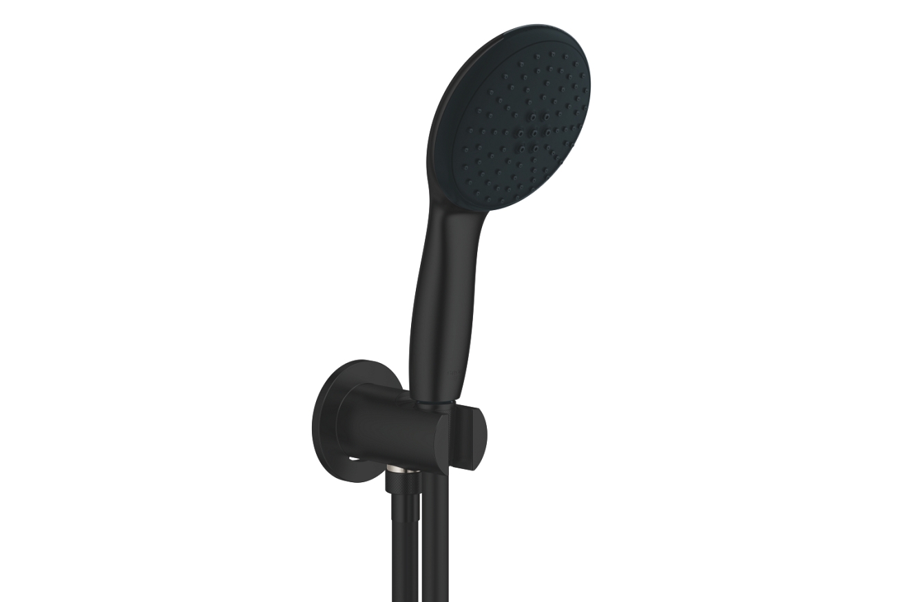 Душевой набор GROHE Tempesta 110, 2 режима, 1500 мм, 7,4 л/мин, черный (264062433)