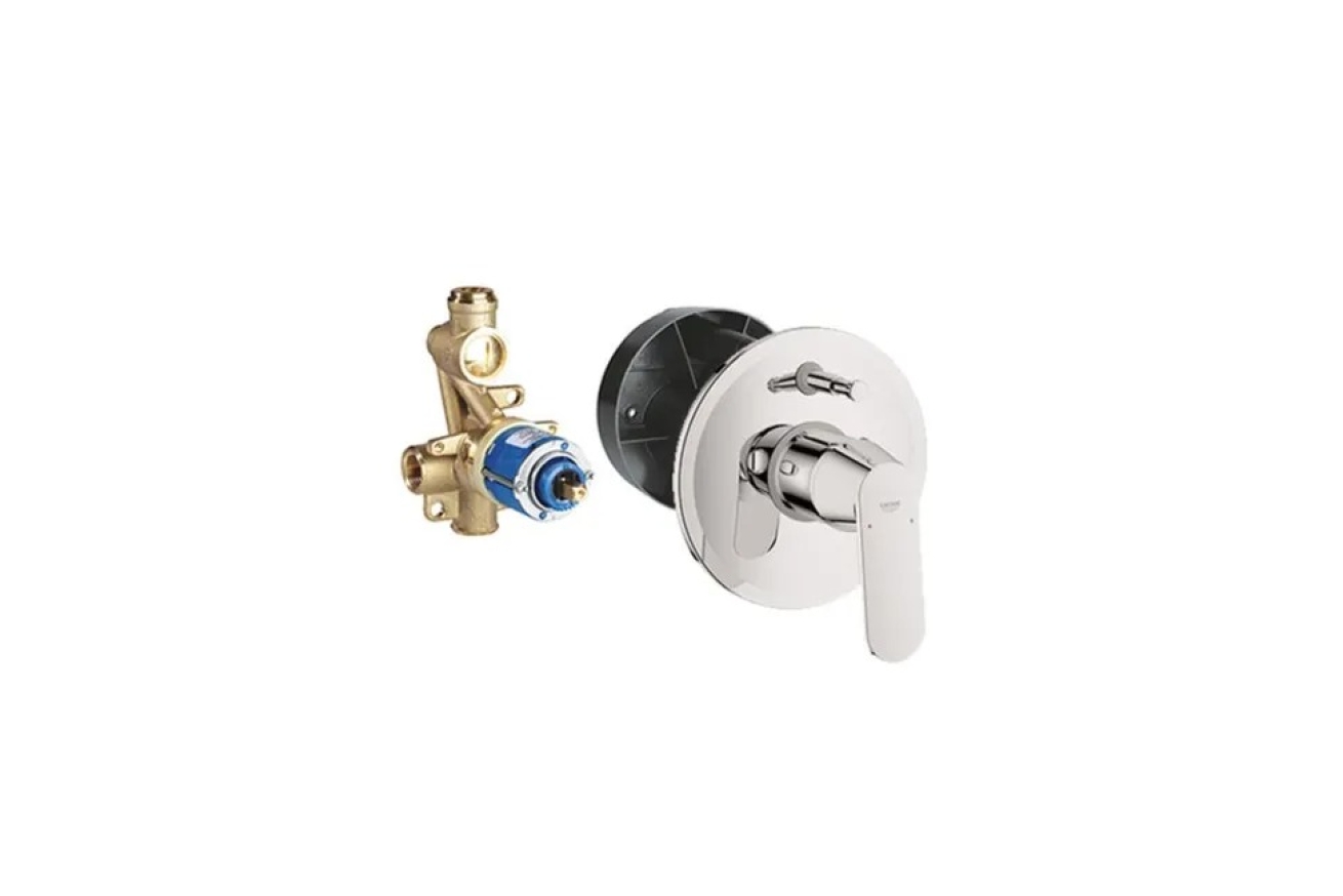 Смеситель для ванны GROHE Eurosmart Cosmopolitan с монтажной частью, хром (32879000)