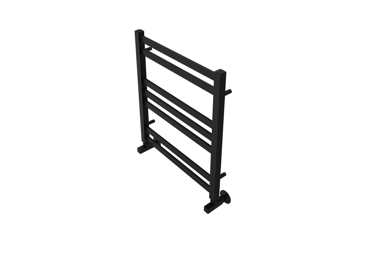 Полотенцесушитель водяной Aquatek Лира П7 500x600, черный муар AQ KP0760BL