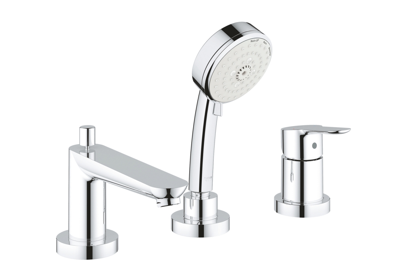 Смеситель для ванны GROHE BauEdge, хром (2511700A)