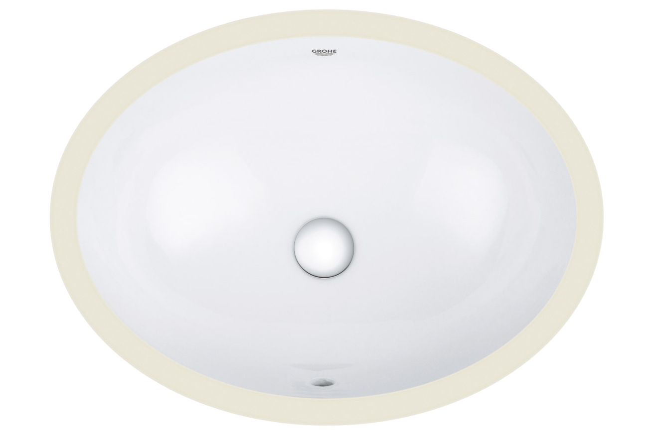 Раковина встраиваемая GROHE Bau Ceramic Universal 55 см, альпин-белый (39423000)