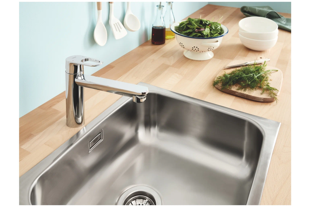 Смеситель для кухни GROHE BauFlow, хром (31688000)
