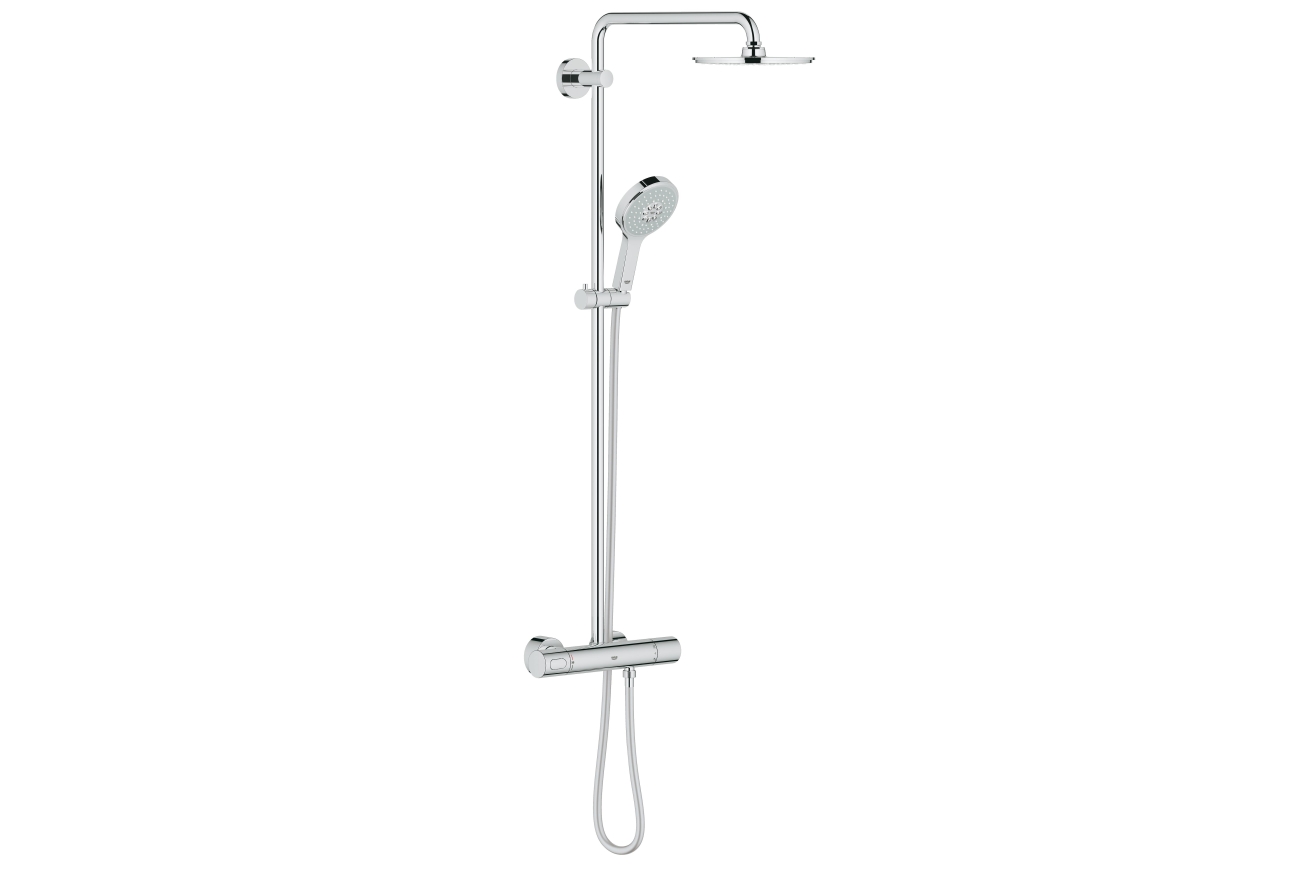 Душевая система GROHE Rainshower 210 с термостатом для душа, хром (27967000)