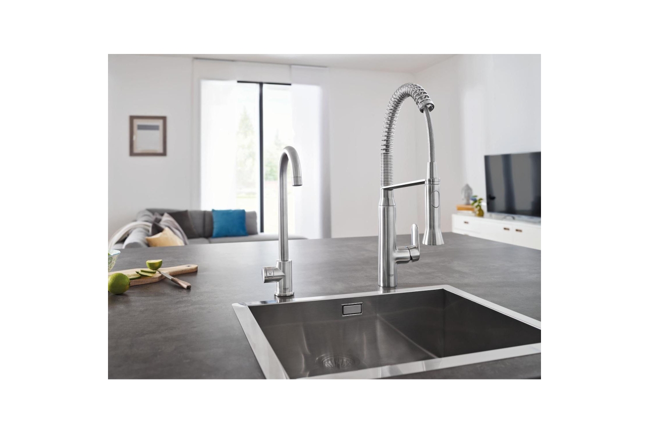 Смеситель для кухни GROHE K7, хром (31379000)