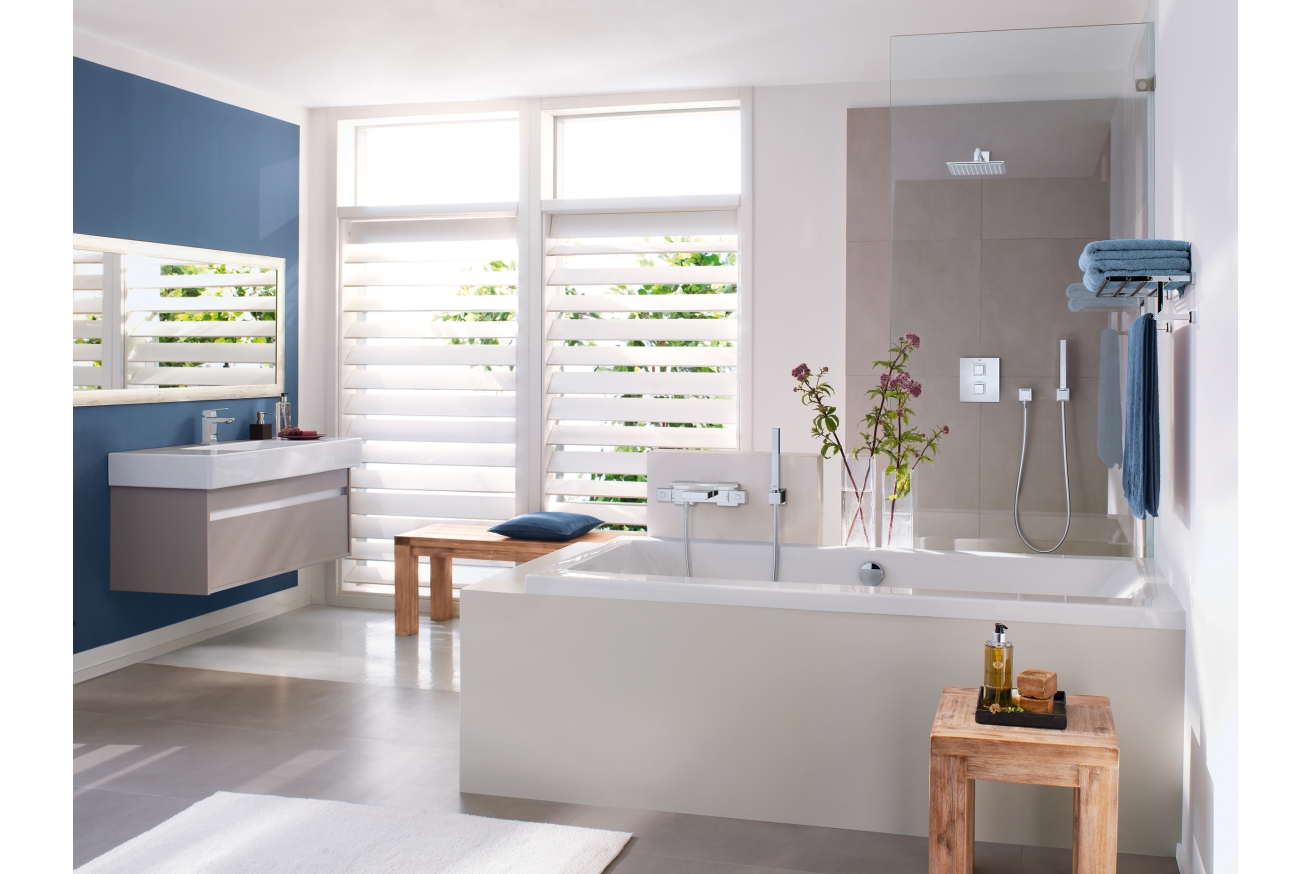 Душевой набор GROHE Euphoria Cube, 1 режим, 1250 мм, 9,5 л/мин, хром (27703000)
