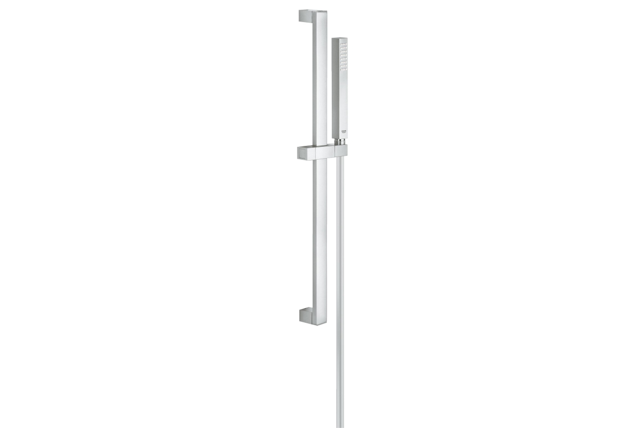 Душевой гарнитур GROHE Euphoria Cube Stick, 1 режим струи, душевая штанга 600 мм, 15 л/мин, хром (27936000)