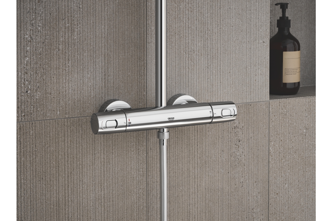 Душевая система GROHE Euphoria System 310 с термостатом для душа, хром (26075001)