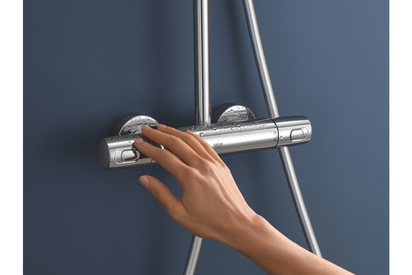 Душевая система GROHE Euphoria System 310 с термостатом для душа, хром (26075001)