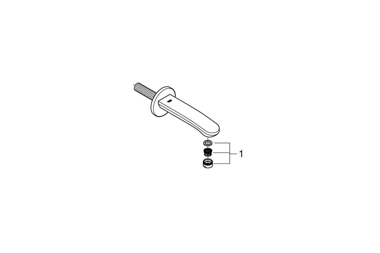 Излив для ванны GROHE Eurostyle Cosmopolitan, хром (13276002)