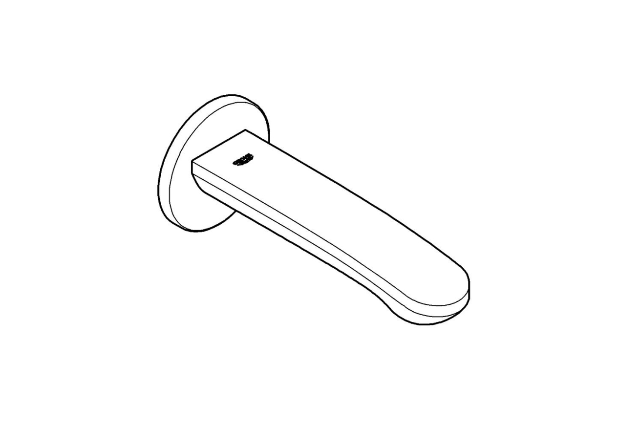 Излив для ванны GROHE Eurostyle Cosmopolitan, хром (13276002)