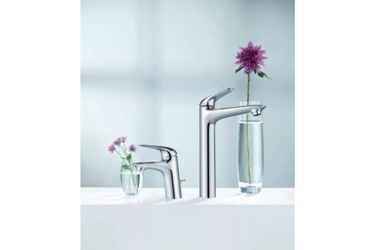 Смеситель для раковины GROHE Wave, хром (23585001)