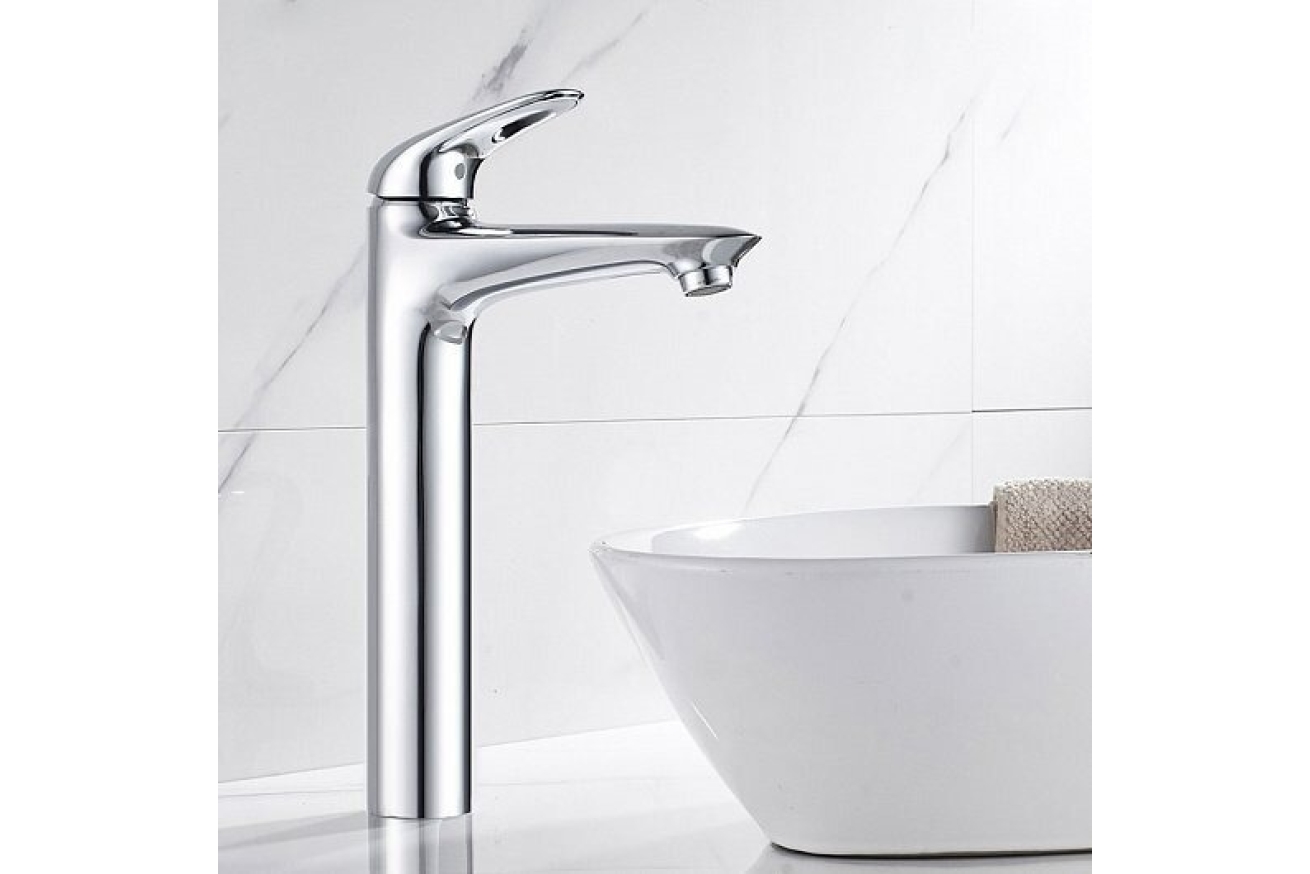 Смеситель для раковины GROHE Wave, хром (23585001)