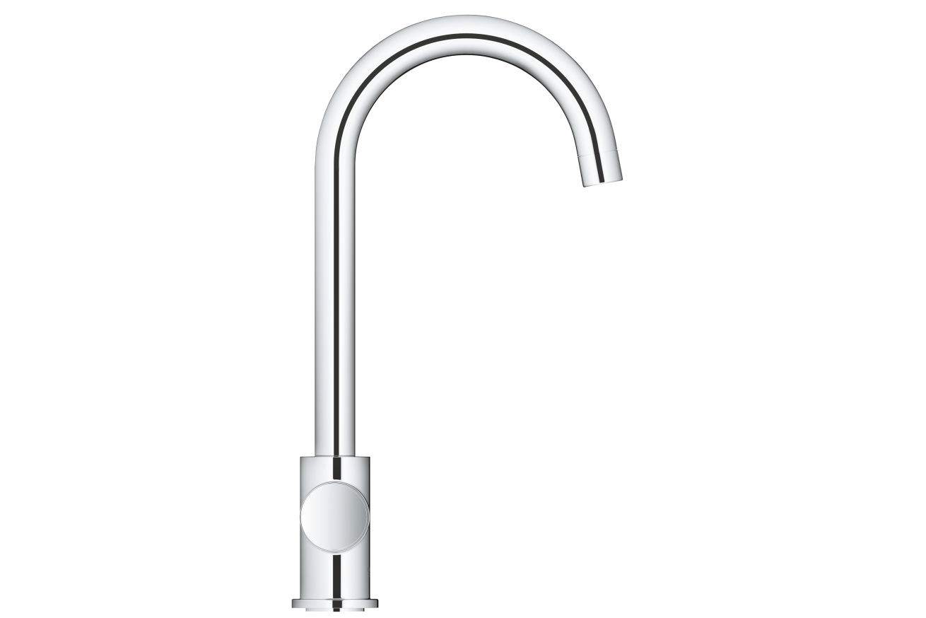 Комплект для кухни GROHE Red Mono с C-образным вентилем, бойлером L-Size и фильтром, хром (30080001)