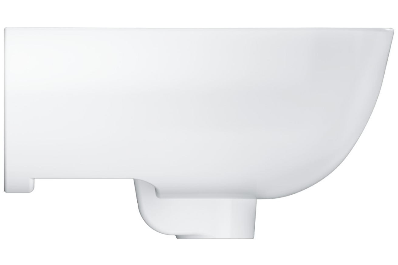 Раковина подвесная GROHE Bau Edge 45 см, альпин-белый (39806000)