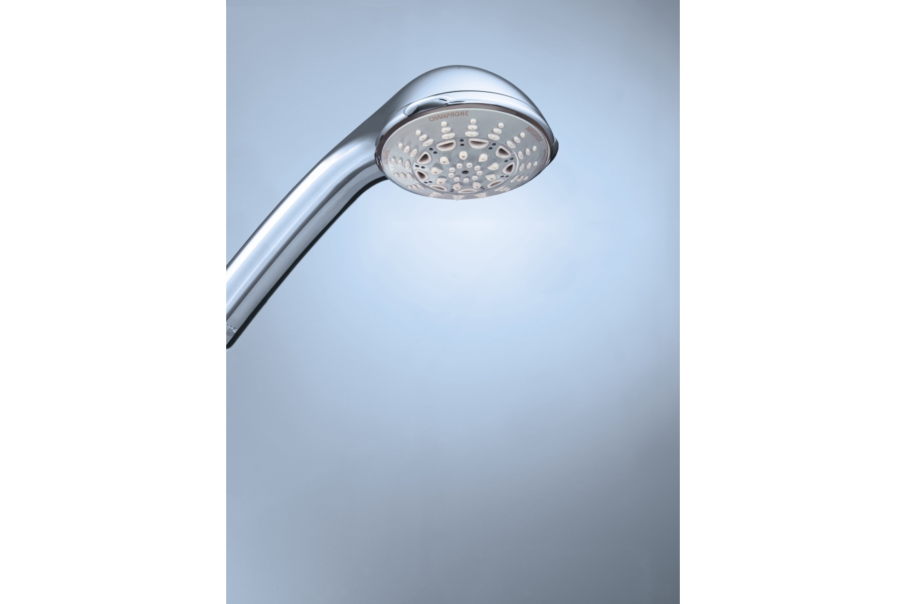 Душевой гарнитур GROHE Relexa Five 100, 5 режимов струи, душевая штанга 600 мм, 7,5 л/мин, хром (28964001)