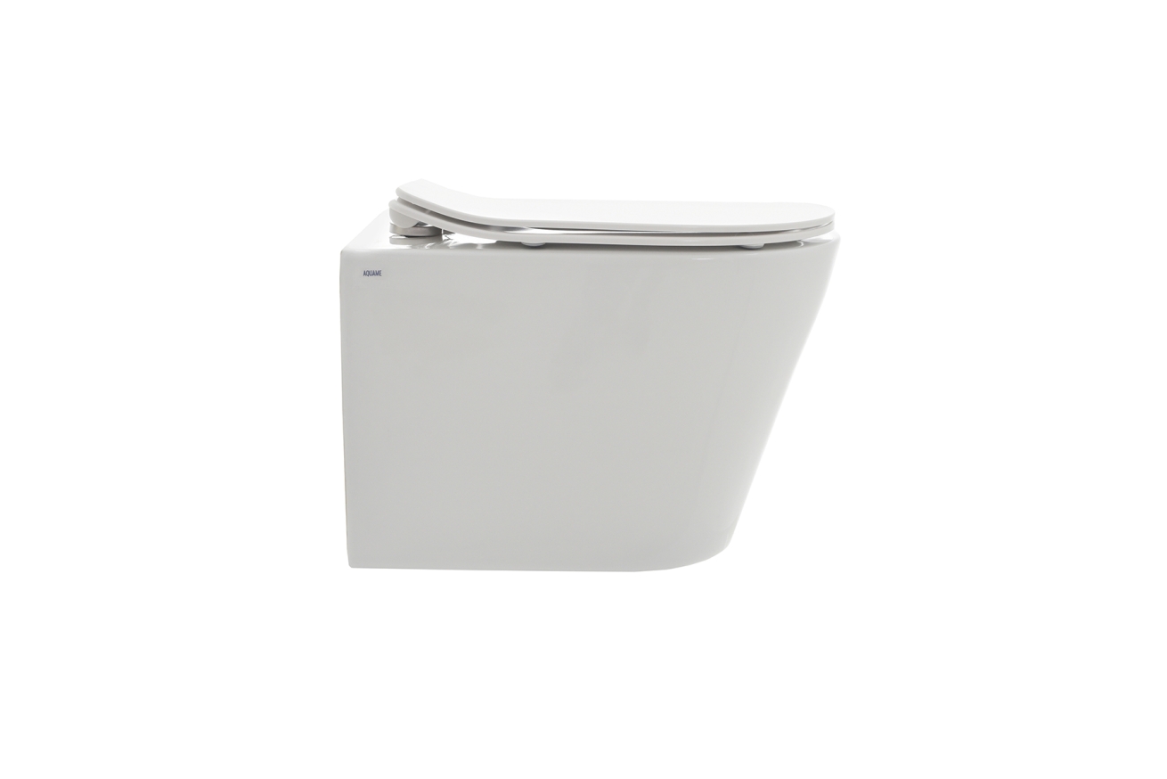 Комплект инсталляции GROHE 38775001 с унитазом AQUAme AQM2001 и сиденьем с микролифтом (NW0166)