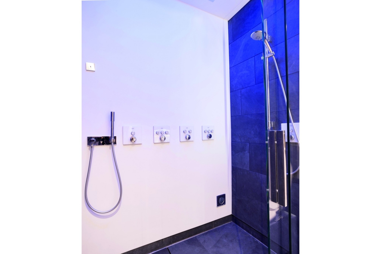 Внешняя часть термостата для душа GROHE Grohtherm SmartControl на 1 потребителя, белая луна (29153LS0)